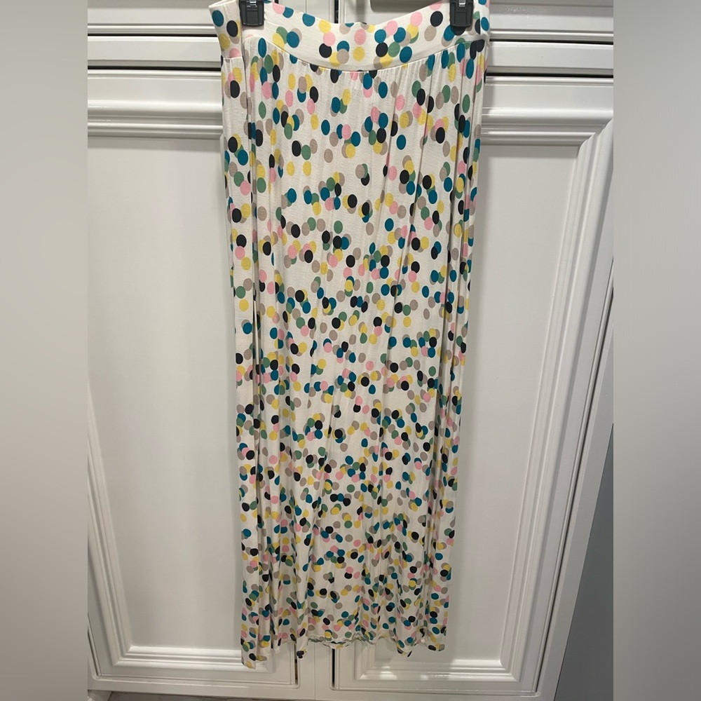 Loft jersey pull on maxi skirt